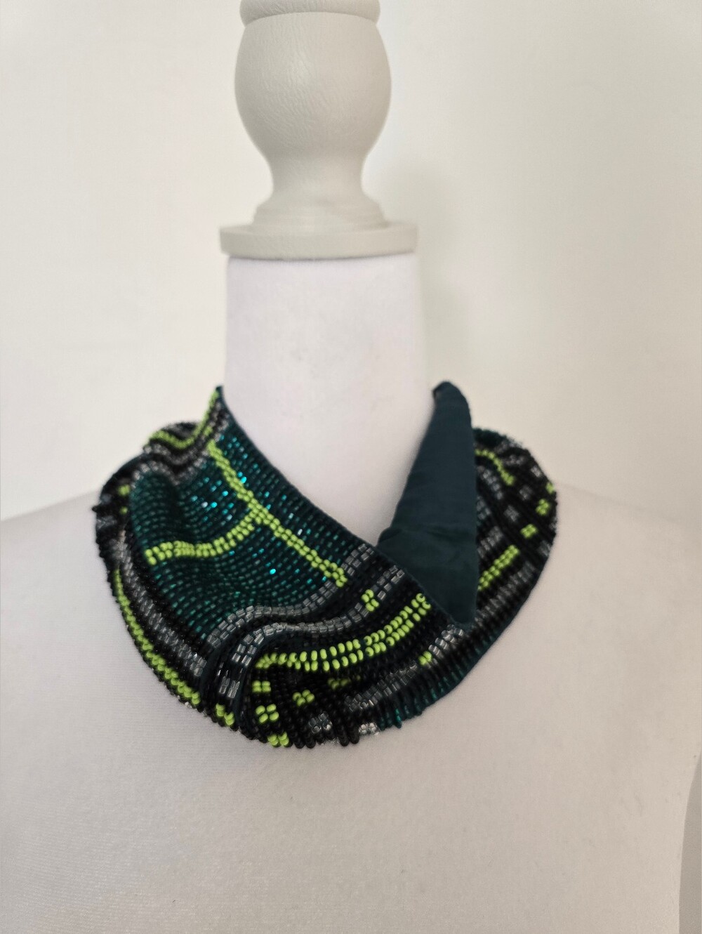 NEW Mignonne Gavigan Alma Plaid Necklace